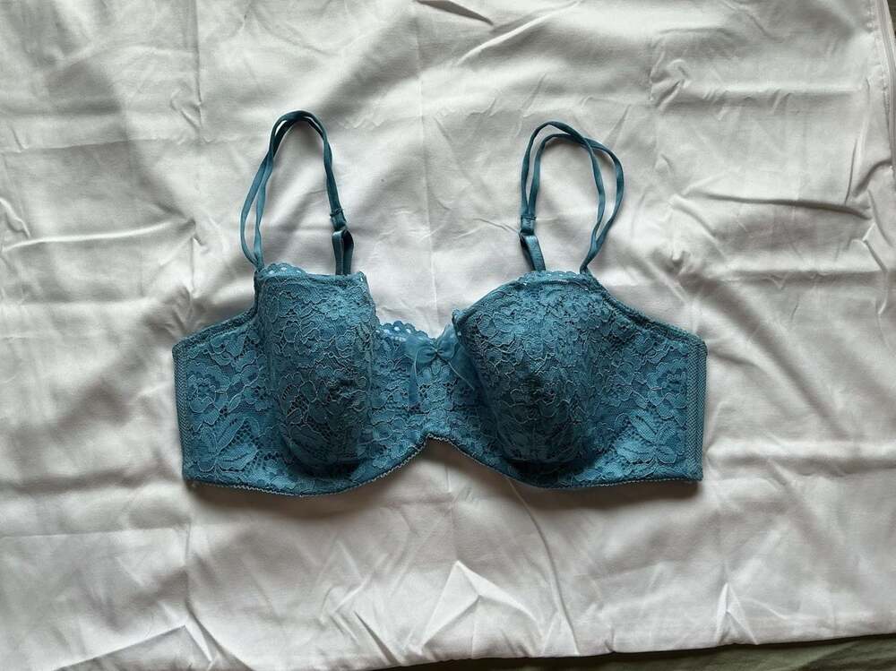 b.tempt'd by Wacoal Ciao Bella Balconette Bra Teal (Style 953144)